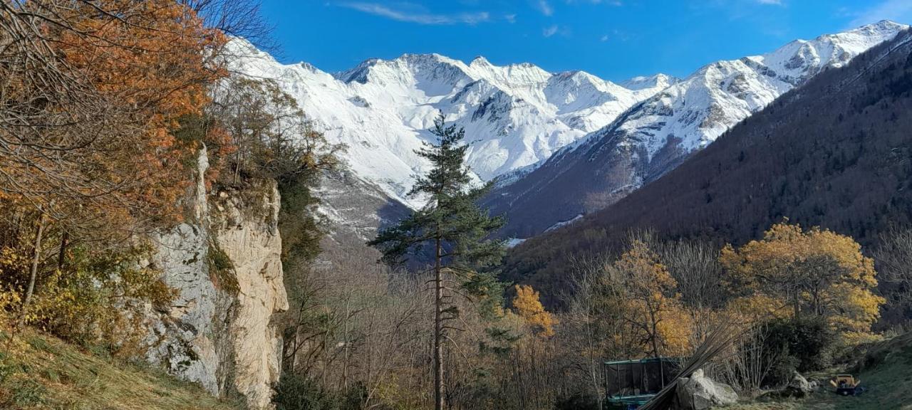 Villa Grange de Trabés n°2 Gèdre Esterno foto